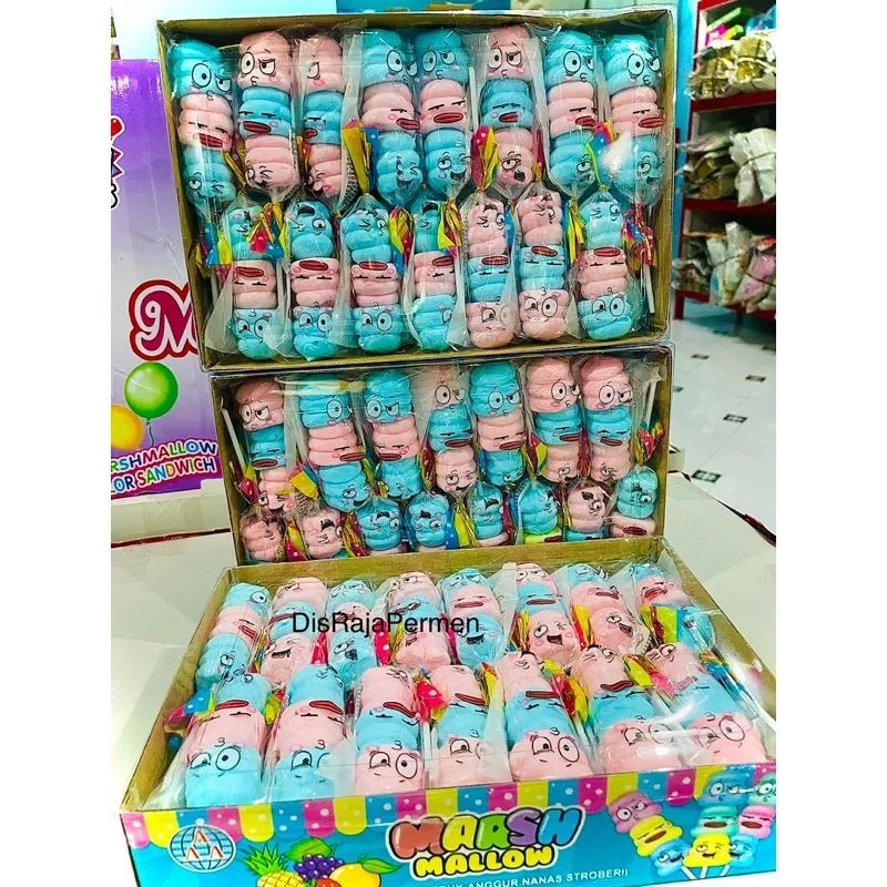 

MARSHMALLOW ANEKA RASA JERUK ANGGUR NANAS STROBERI ISI 30 PCS