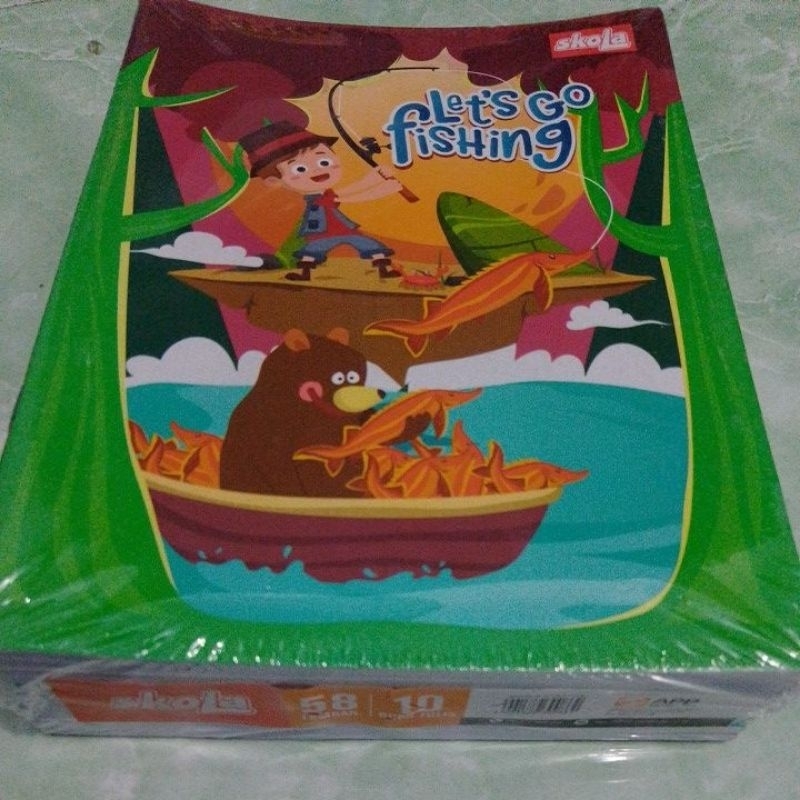 

buku tulis skola 58 lembar 10 pcs