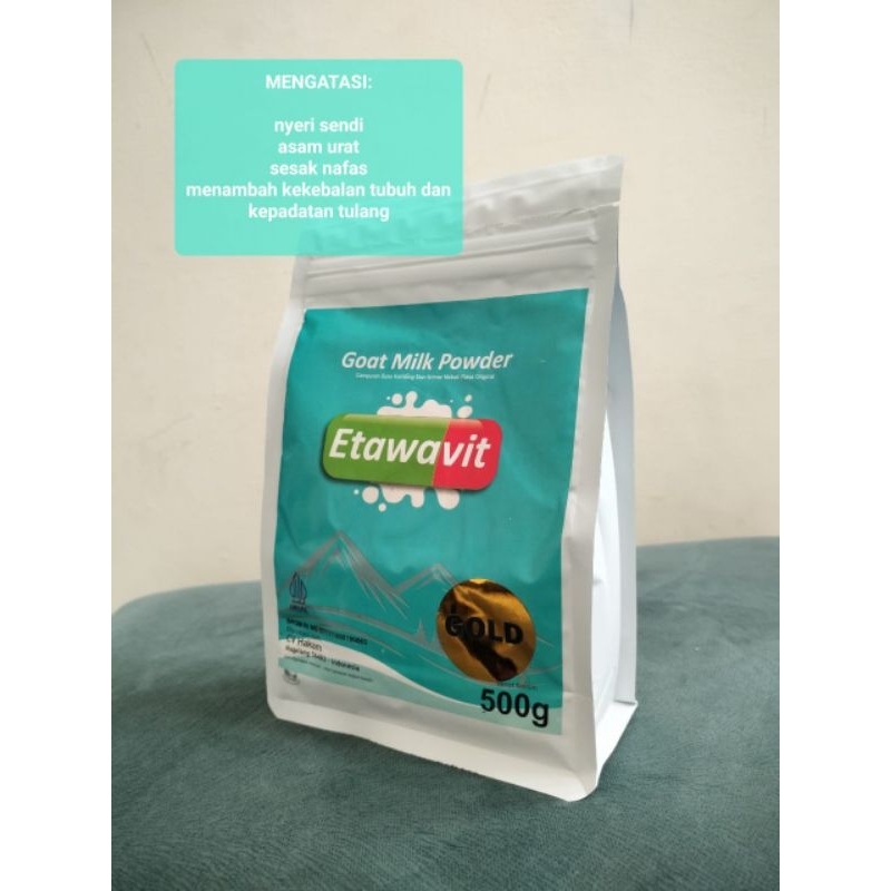 

susu bubuk kambing etawa Etawavit gold premium 500 gram