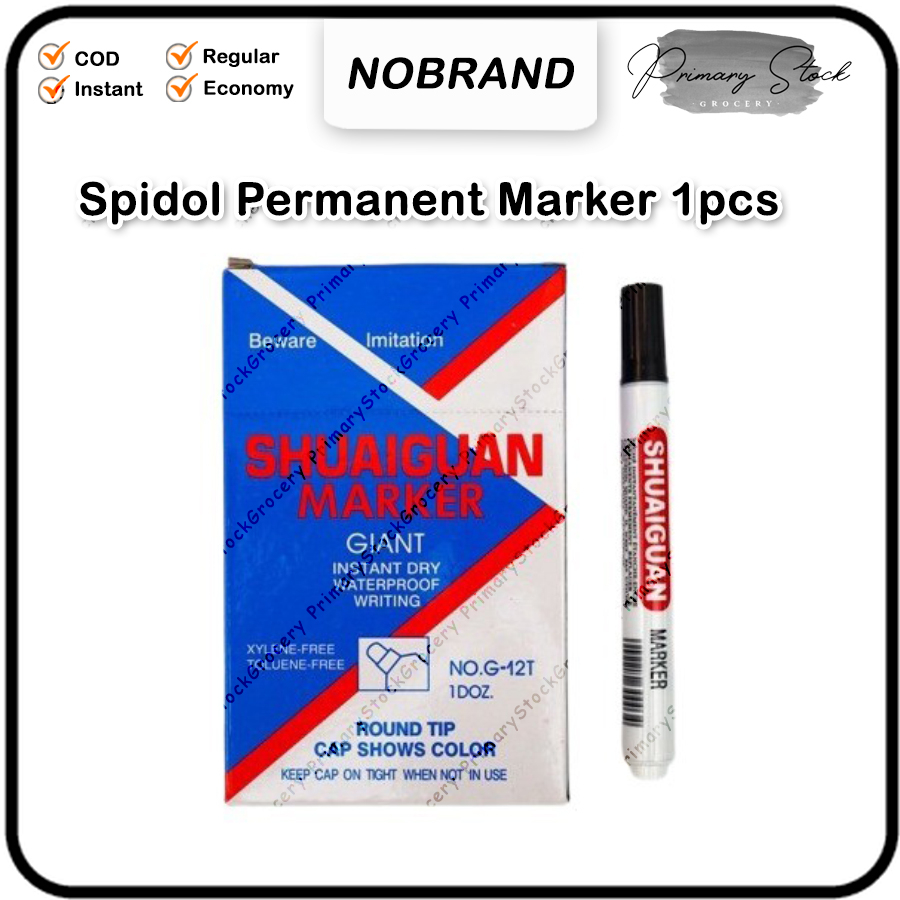 

Spidol Permanen Hitam Permanent Besar Tidak Bisa Dihapus Round Tip