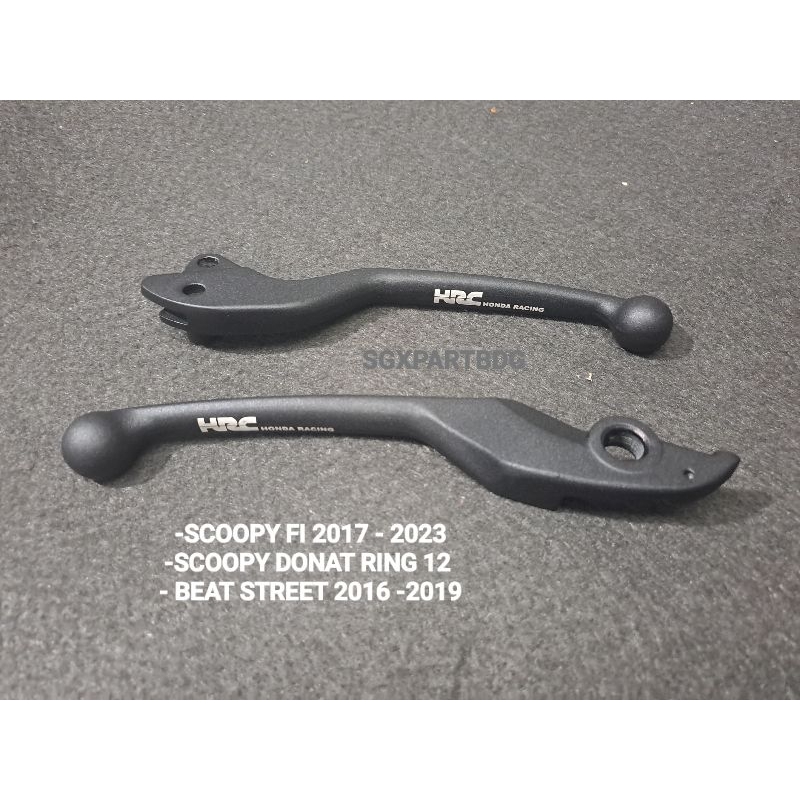 Handle Rem Sepasang dengan Laser Printing HRC untuk Scoopy FI, Beat Street, Genio, Beat Deluxe FI