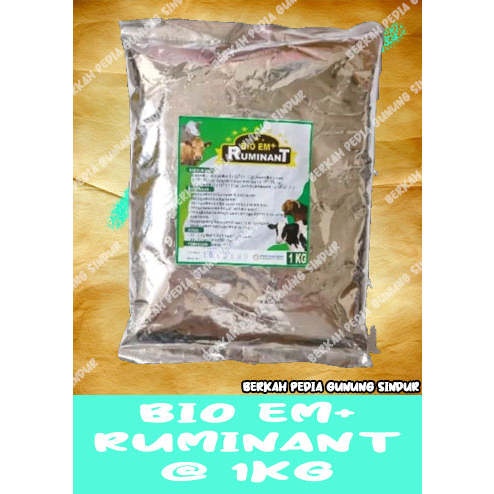 Probiotik Serbuk Ternak BIO EM+ 1 Kg Ruminant - probiotik sapi - Probiotik Kambing