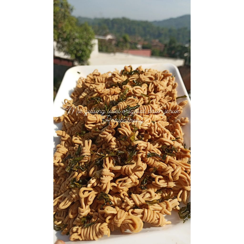 

MIE GULUNG ORI DAUN JERUK 500 GRAM