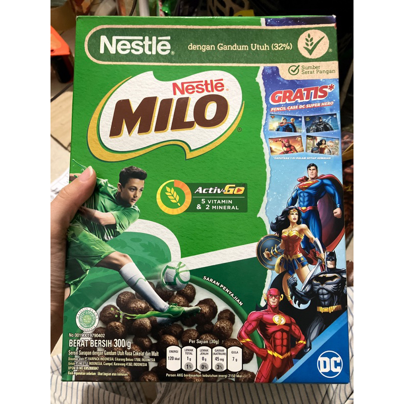 

Milo cereal 300gram nestle sarapan enak