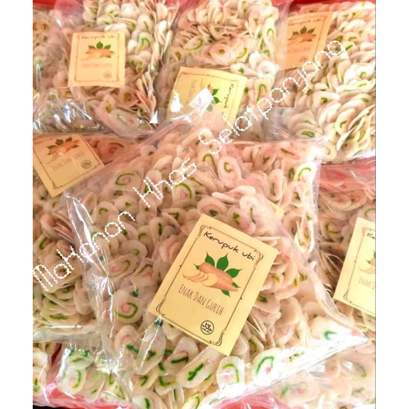 

Kerupuk Ubi Vegetarian 500gram Khas Selatpanjang