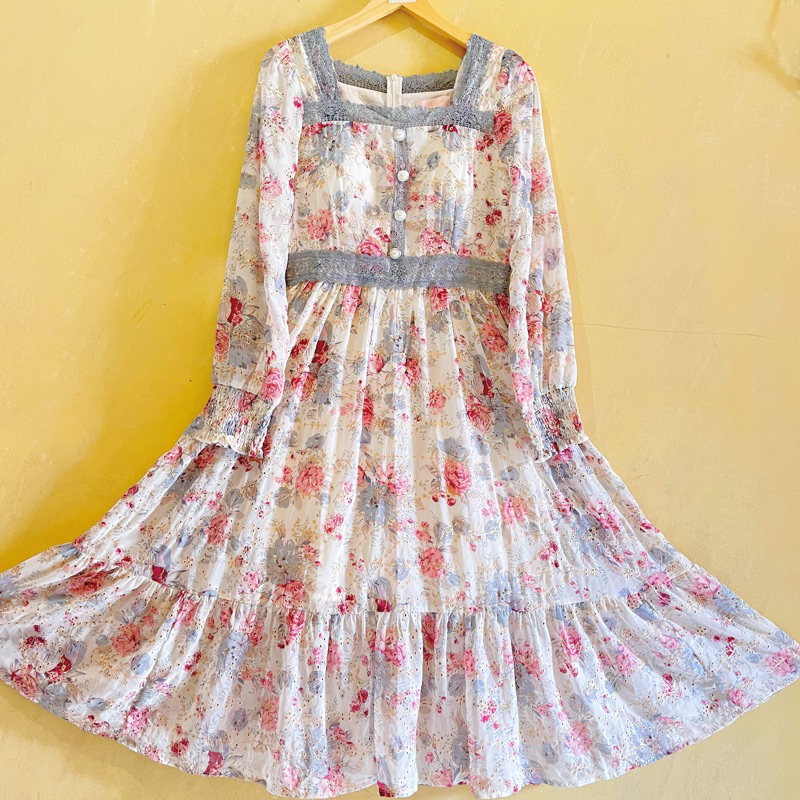 New Dress Sifon Bolong Patcha Bangkok