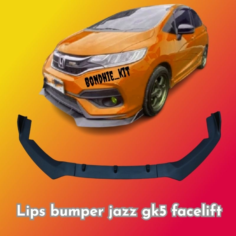 lips bumper Honda jazz gk5 facelift
