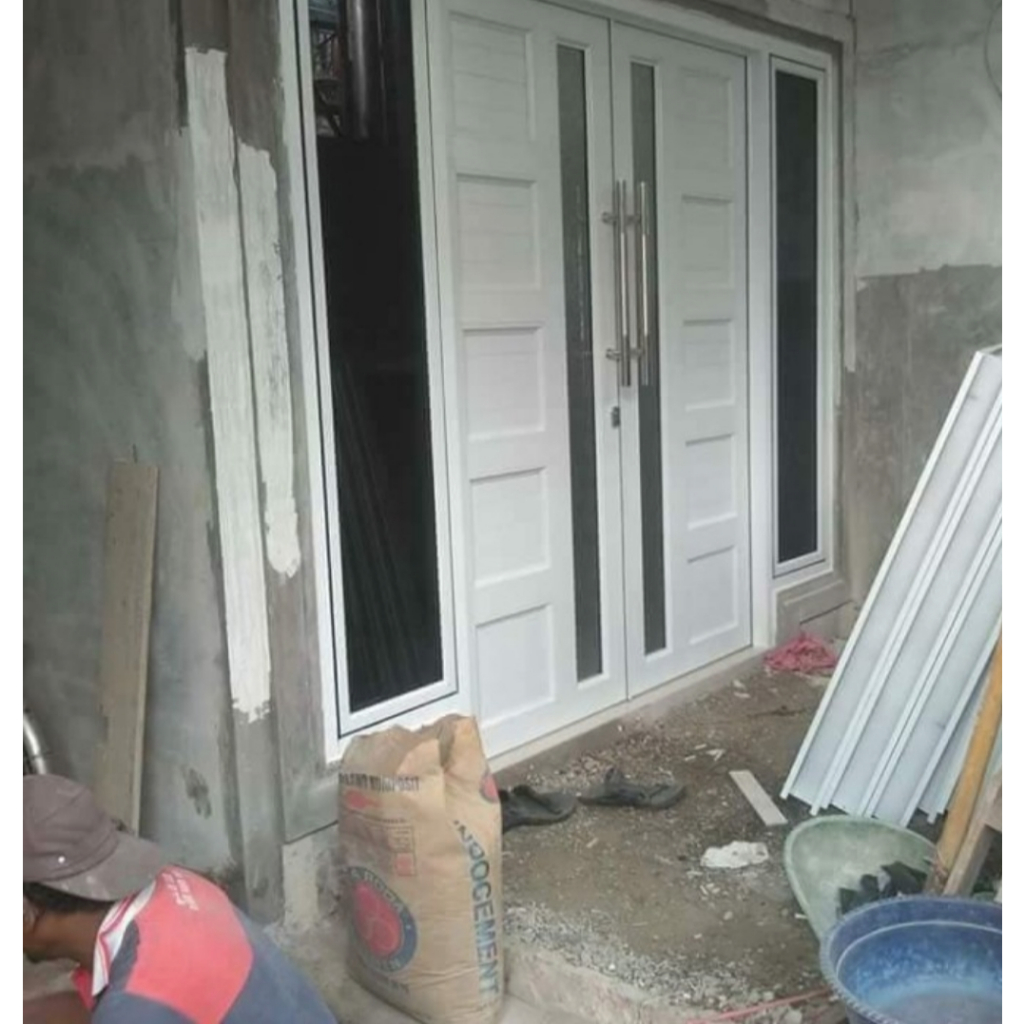 Pintu aluminium dan jendela kaca