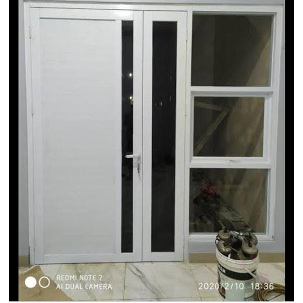 Pintu dan jendela kaca aluminium