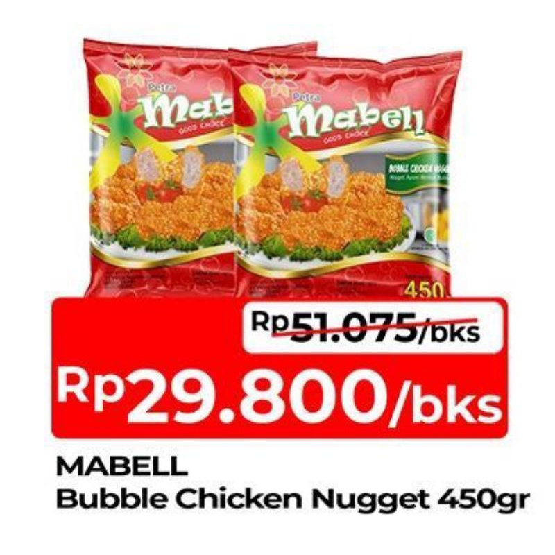 

Mabell Naget Bubble Crispy 450gr