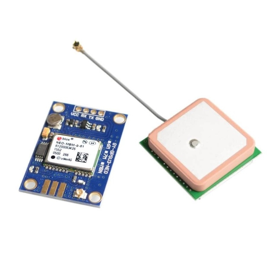 GPS Ublox NEO-8M M8L with EEPROM & Antenna Module - AIFRobotic