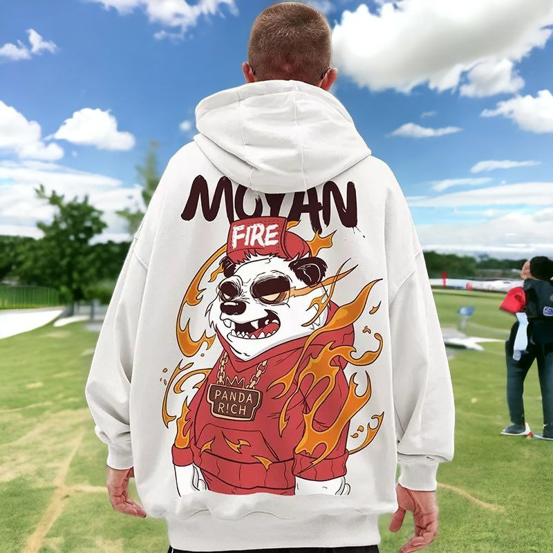 Hoodie Moyan Fire|| Jaket Hoodie || Hodie || Hoddie |||| Sweather || Suiter || Sweater Tudung ||Sanm