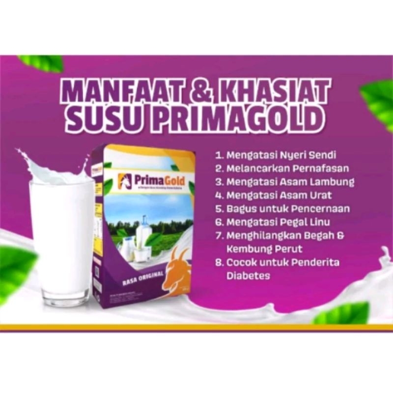 

SUSU KAMBING ETAWA PRIMAGOLD UNTUK SENDI TULANG PERNAPASAN 200GRAM