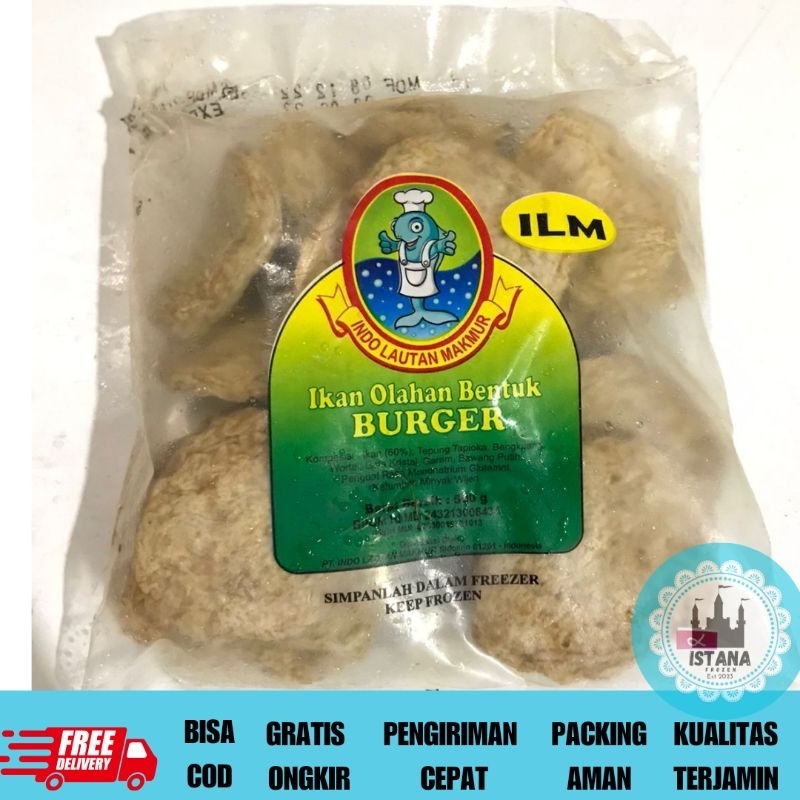 

ILM IKAN OLAHAN BURGER 500 GRAM