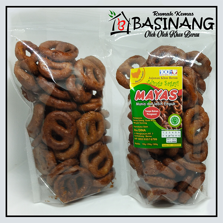

Kue angka 8 Talinga Sagayi Mayas - Oleh2 khas berau kalimantan timur
