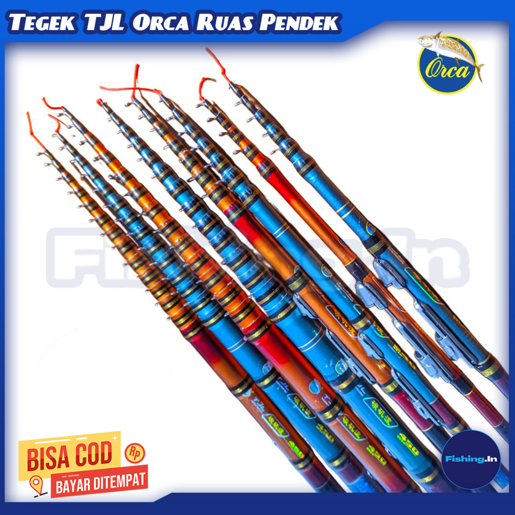 Joran Tegek Orca TJL 300 Set siap pakai