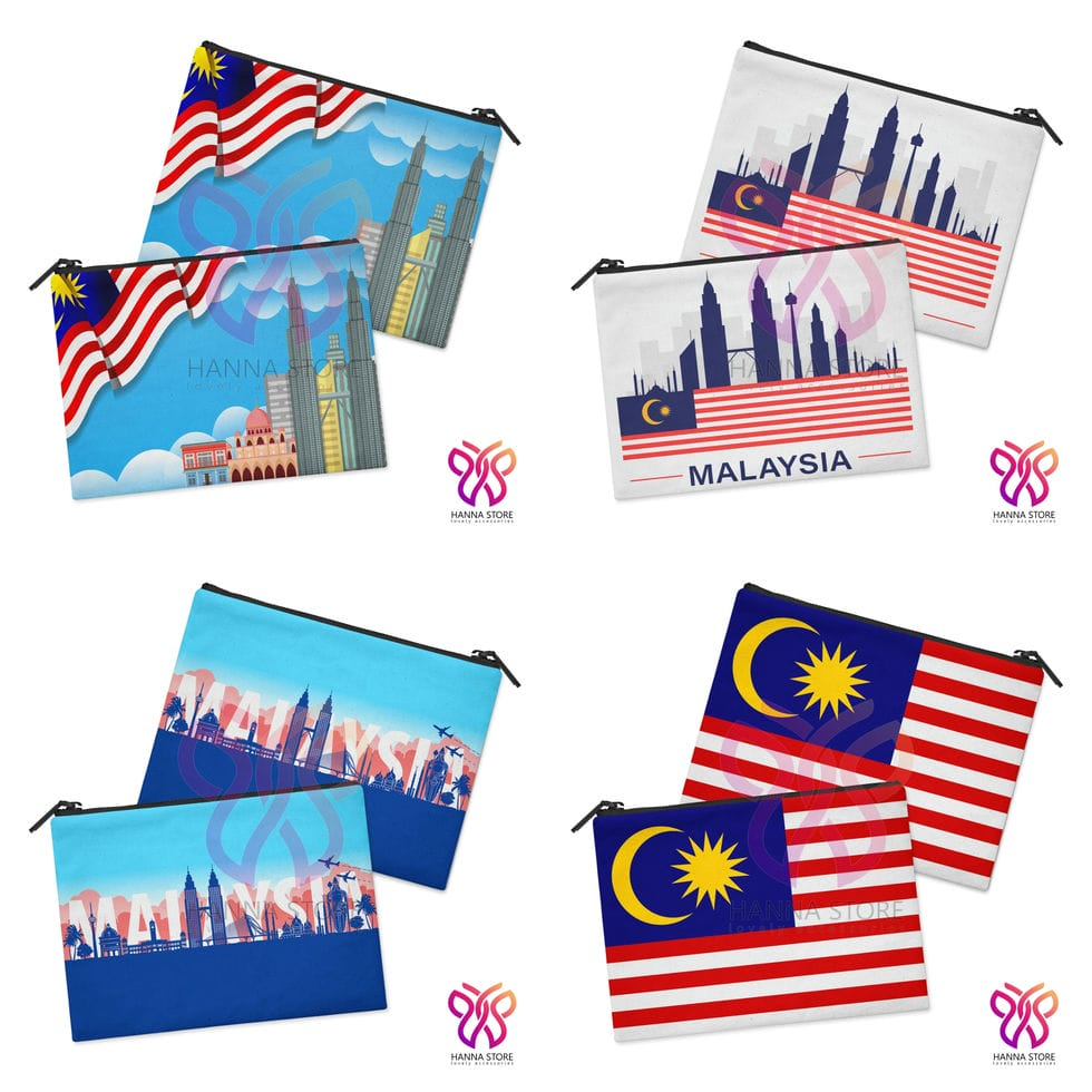 Tas Dompet Pouch Souvenir Malaysia Kuala lumpur