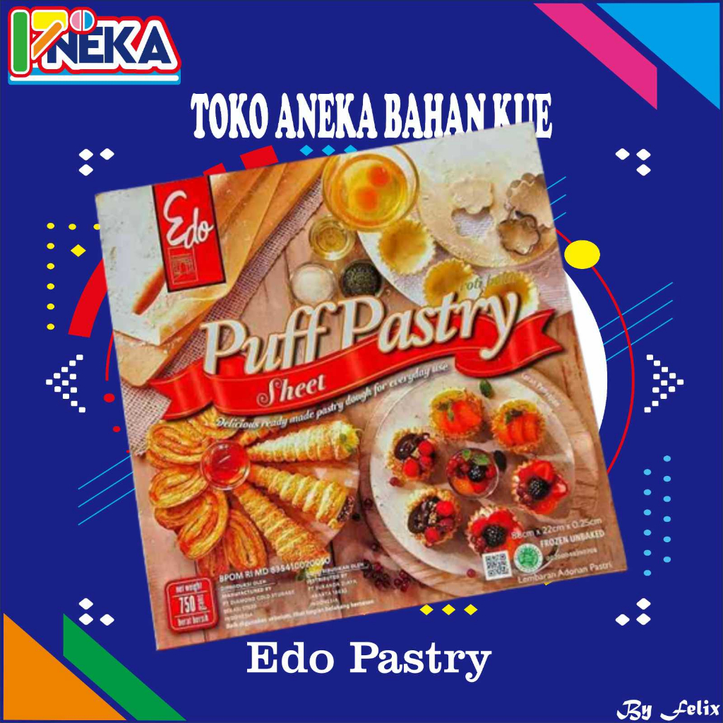 

Puff Pastry Edo 750gr