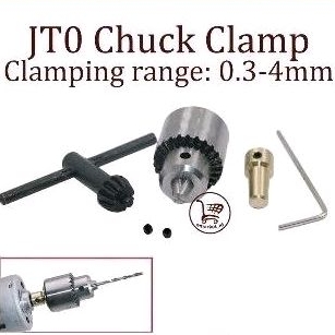 HEAVY DUTY 🆗 1 set kepala bor mini NICO JTO Fit 0.3mm - 4mm ✓ as kones ➕ key ➕ kunci L ➕ bout L ➕ ad