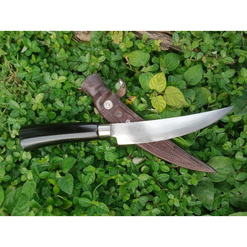 pisau seset kulit, asli baja, Madura original