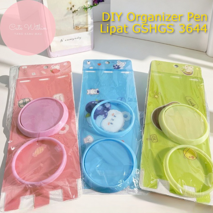 

Organizer DIY Lipat Alat Tulis - GSHS-3644 - set tempat gelas stationery aesthetic pulpen lucu unik
