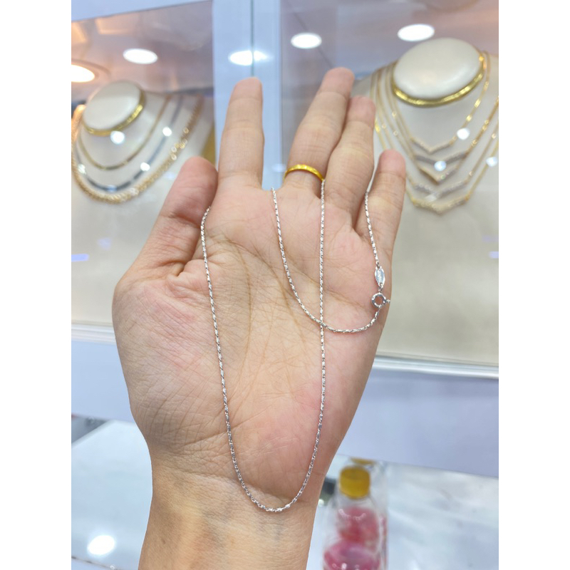 kalung model lovina, kalung bambu padat mas 9k terbaru mas putih. kuning kalung padat