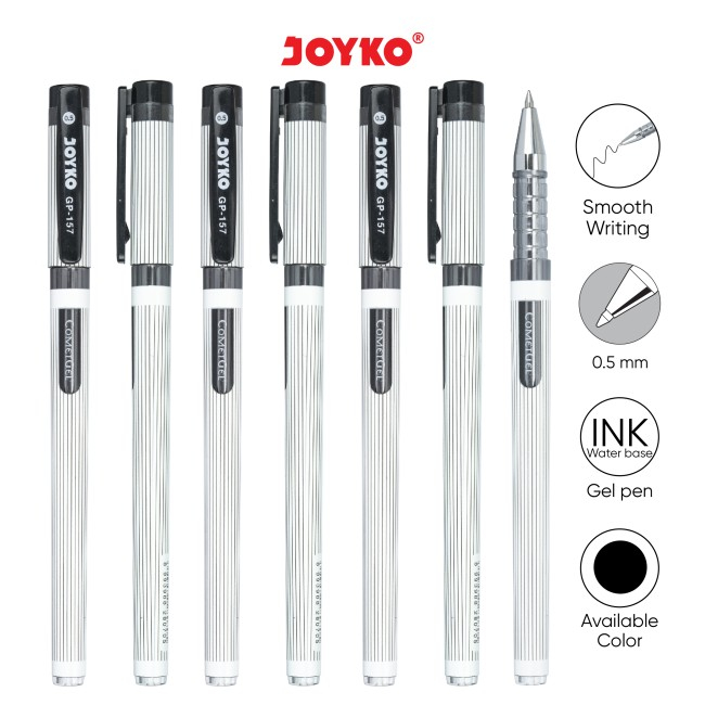 

Pulpen Gel / Ballpoint Gel / Gel Pen GP-157 / GP157 JOYKO