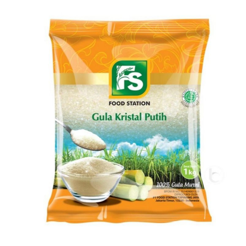 FS gula pasir 1 kg kaos