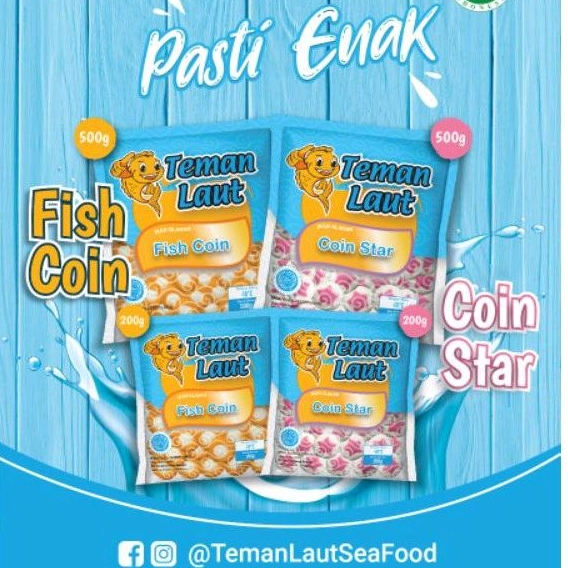 

Teman Laut Coin Star 500gr frozenfood