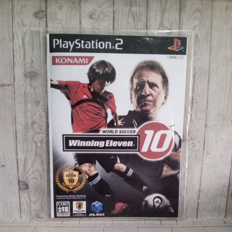 CD Original Ps2 World Soccer Winning Eleven 10 Jpn Bahasa Jepang