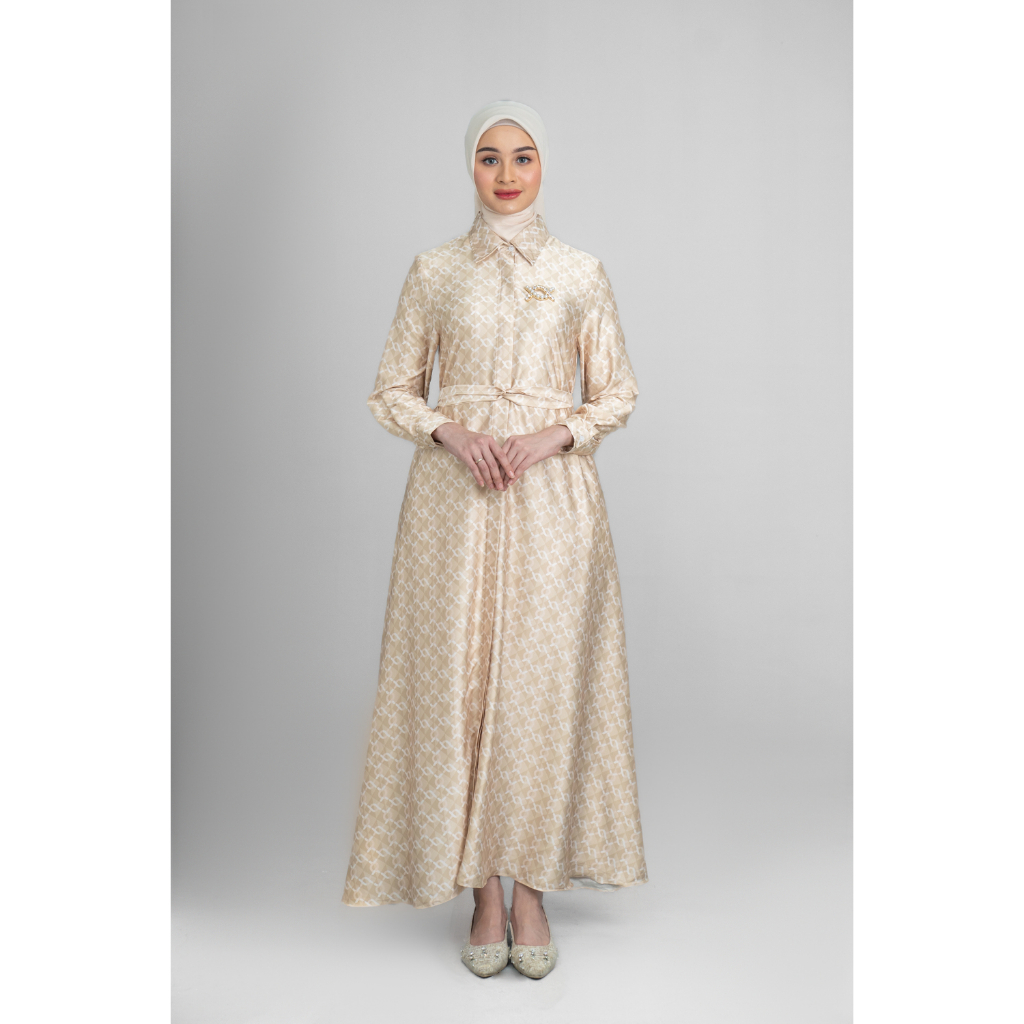 Klamby - Monogram Dress Sandcastle