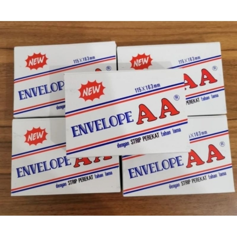 

Amplop polos AA lem 100 lbr