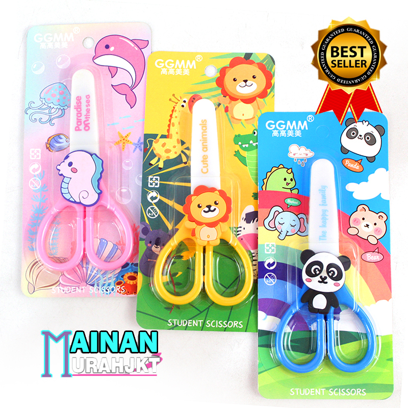 

MAINANKEI ATK GUNTING ANAK KARAKTER ANIMAL GGMM-633 ALAT GUNTING KERAJINAN ANAK BENTUK LUCU HEWAN