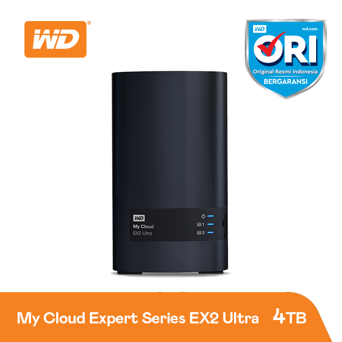 WD My Cloud EX2 Ultra 4TB Personal Cloud Storage Western Digital NAS
