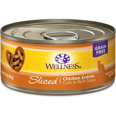 Wellness Minced Chicken Dinner Cat Food 5.5oz