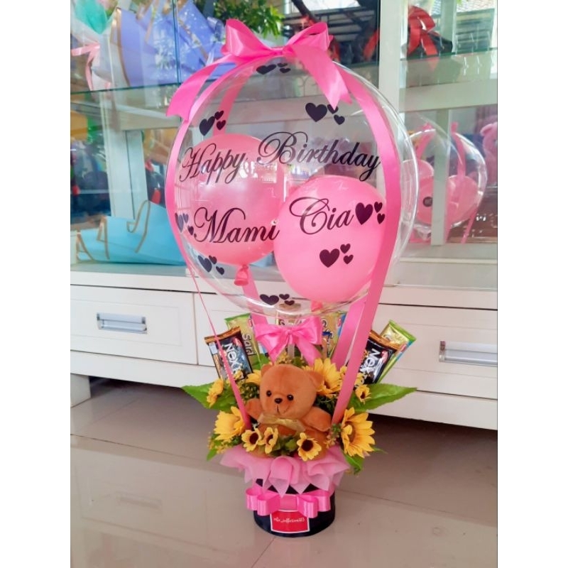 BUKET BUNGA BALON/BUKET BUNGA WISUDA/BUKET BALON