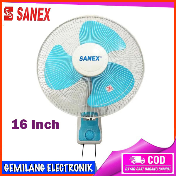 SANEX KIPAS ANGIN DINDING 16 INCH/WALL FAN SANEX 16 INCH