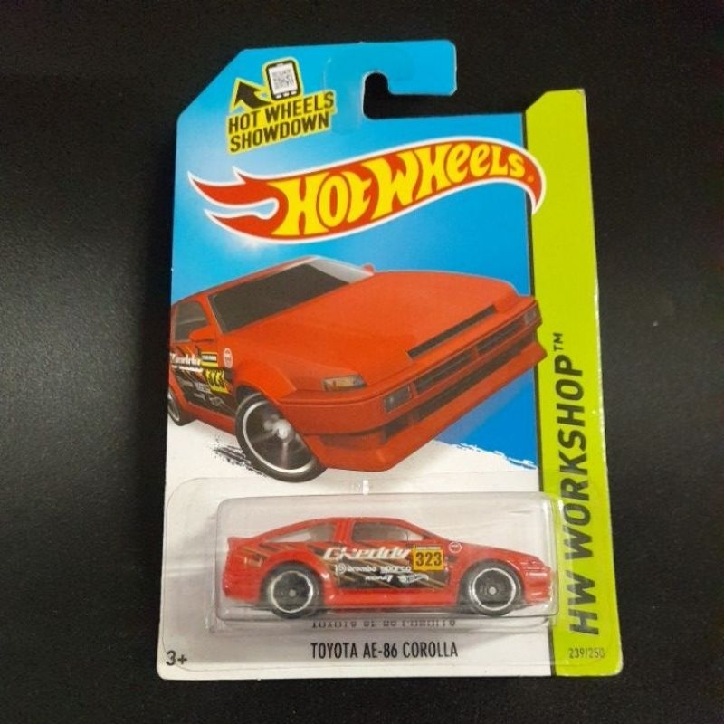 hot wheels Toyota AE-86 corolla