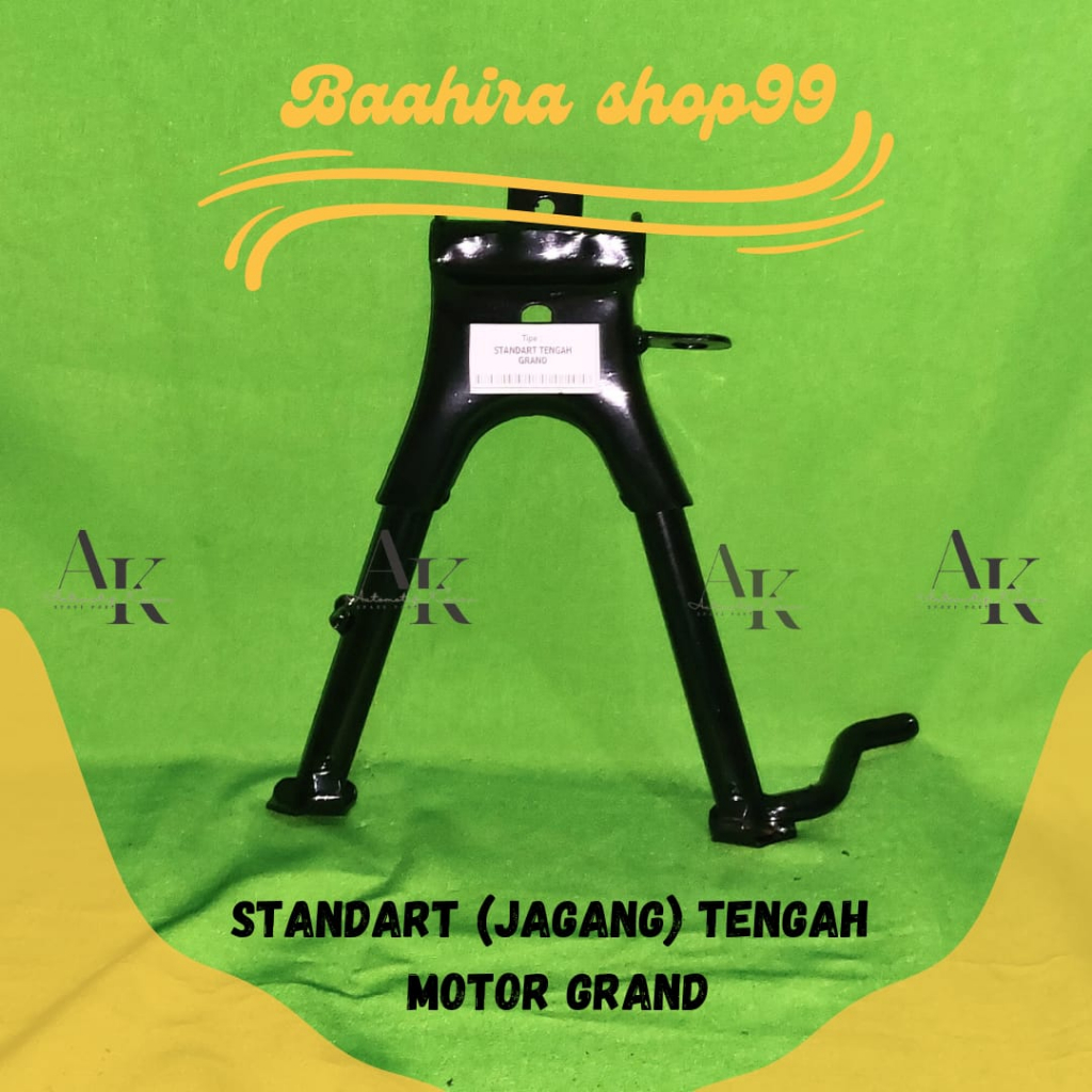 STANDAR TENGAH/JAGANG TENGAH MOTOR GRAND HITAM