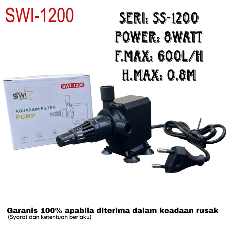 pompa aquarium SWI-1200 PH-1200 / rosston 1200 (random)
