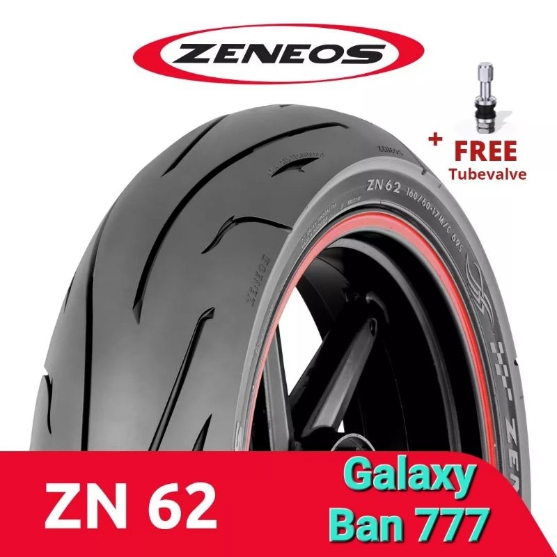 Ban Motor Zeneos ZN62 140/70-17 Tubeless Ban Belakang Ninja CBR 250R