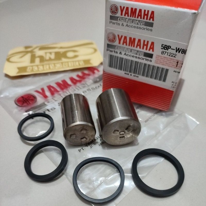 SEAL DAN PISTON KALIPER RX KING NEW / SCORPIO MADE IN JAPAN ORI YAMAHA YGP 5BP-W0057-00