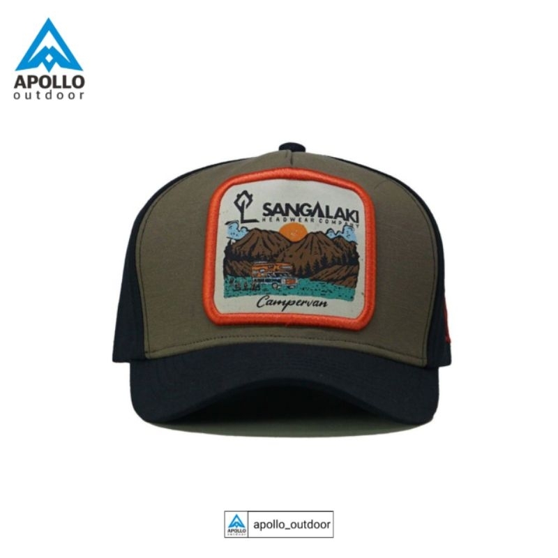 Topi SANGALAKI SB Campervan Polocap H313/H346 Original