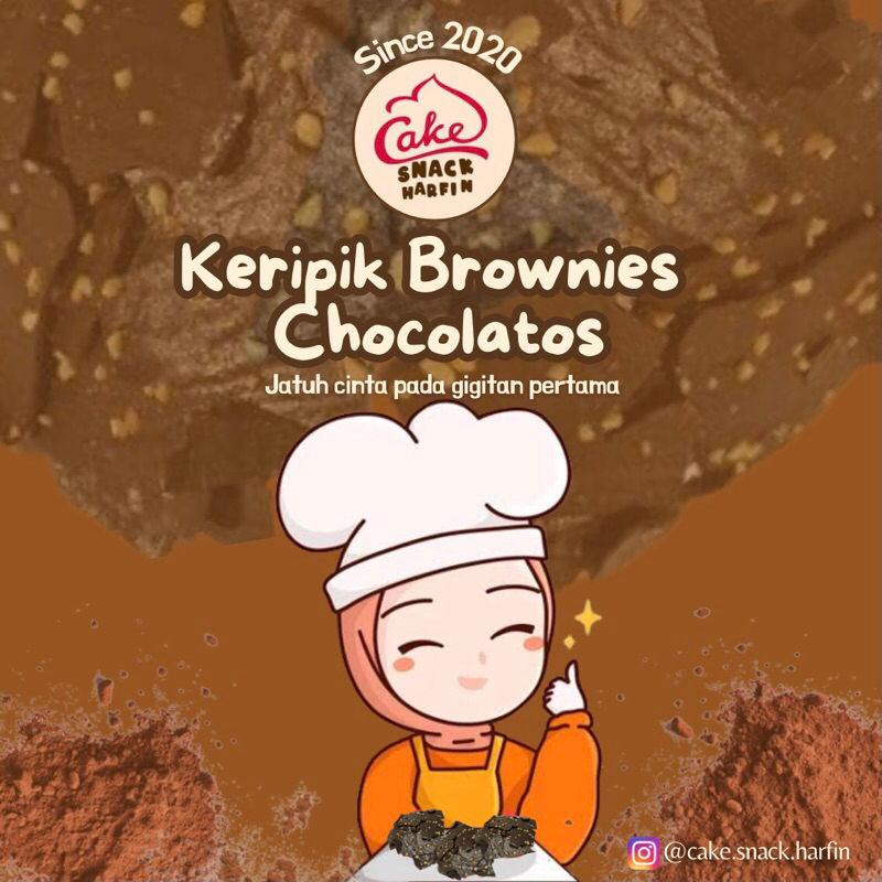 

Keripik Brownies Chocolatos-Obat Anti galau Manis gurih MURAH MERIAH