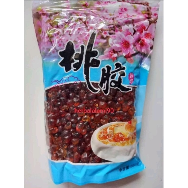 

Tao Jiao/peach gum super bersih 500gr