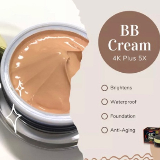 4K Plus BB Cream 5x