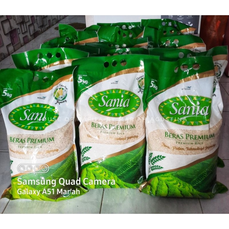 

Beras premium sania 5kg