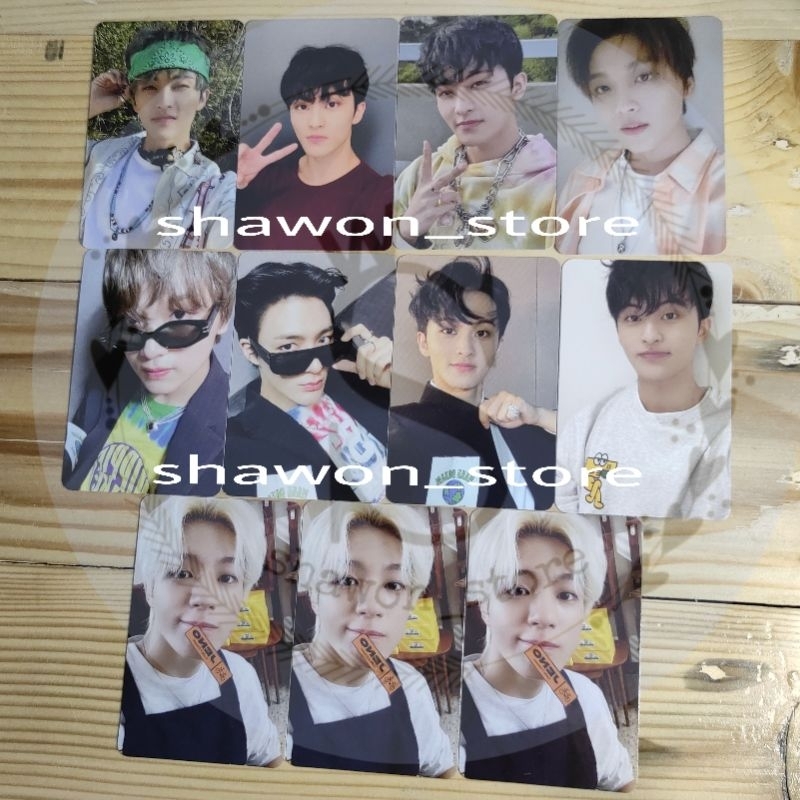 PHOTOCARD MARK YIZHIYU HOT SAUCE / HAECHAN BORING / JENO AR SELCA HOT SAUCE / JENO MARK HAECHAN AGEN