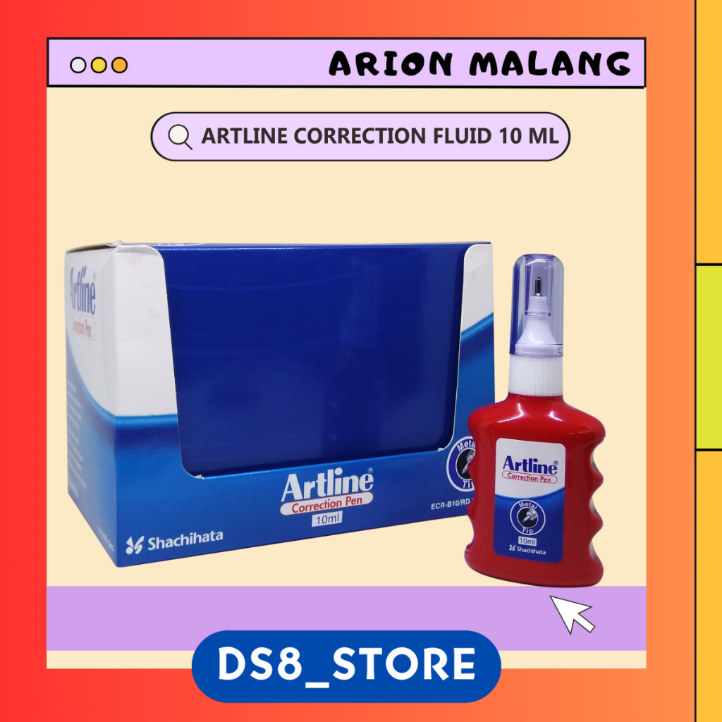 

Tipe-x Cair / Correction Fluid 10 ml ECR-B10 ARTLINE