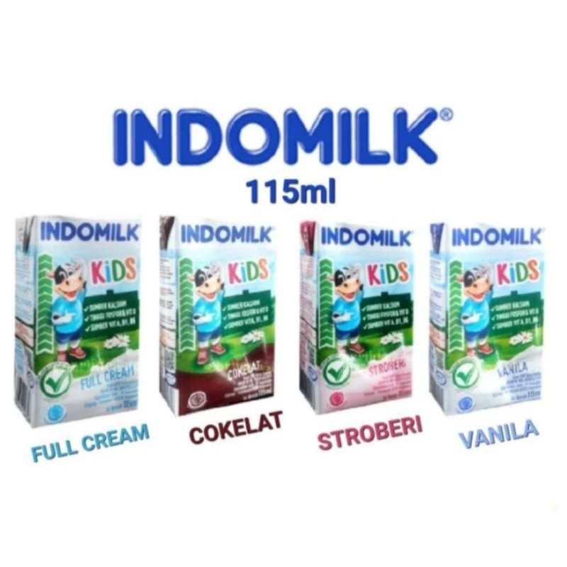 

Susu Indomilk Kotak 115 ML